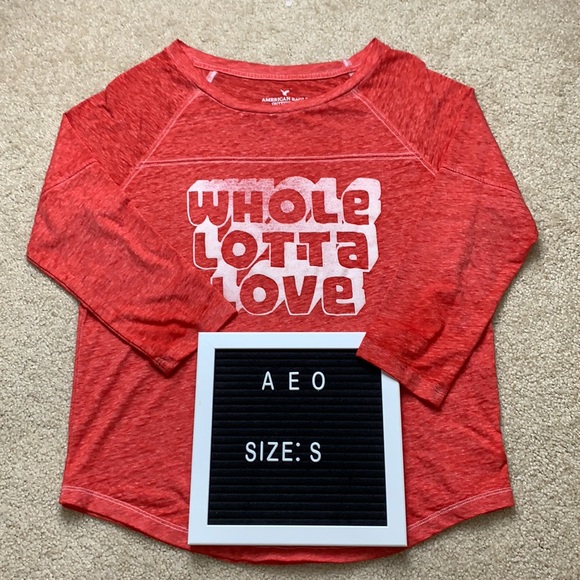 AEO graphic raglan tee - Picture 2 of 5